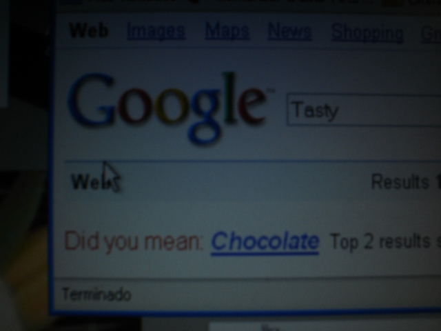even google agrees with me chocolate is tasty!